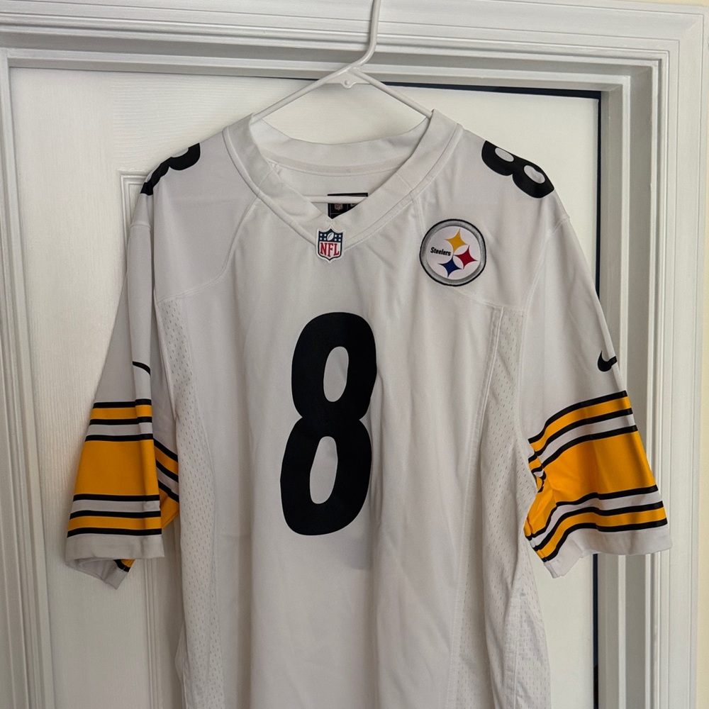 Steelers White Football Jersey